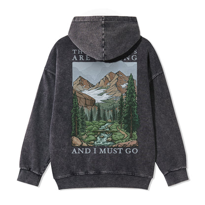Freeleaf The Mountains Are Calling Unisex Fleece Full-Zip Hoodie