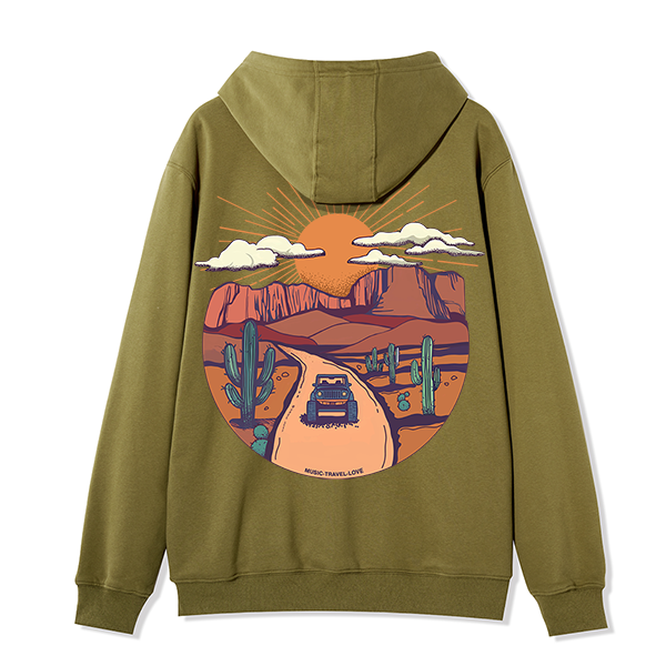 freeleaf-go-hiking-with-music-unisex-fleece-full-zip-hoodie