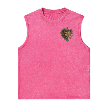 Freeleaf Wild at Heart Love Untamed Unisex Washed Tank Tops
