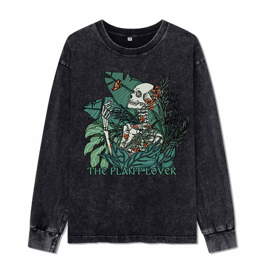 Life Attraction Washed Long Sleeve Top