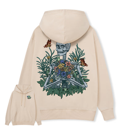 Freeleaf Rebirth in Bloom Unisex Nature Inspired Hoodie