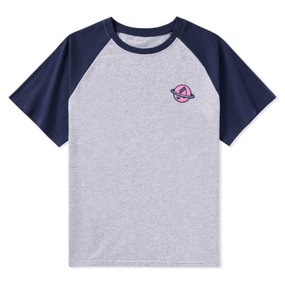 On A Dark Desert Highway Raglan Short Sleeve Top