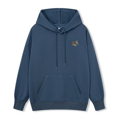 Floral Skull Hoodie