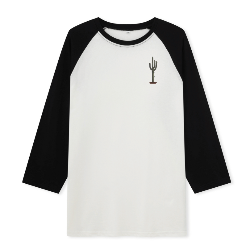 Golden Desert Raglan Long Sleeve Top