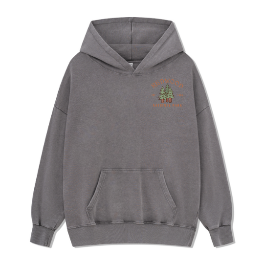 Redwood National Park Washed Hoodie