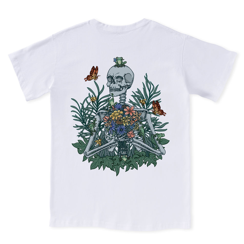 Freeleaf Rebirth in Bloom Camping Unisex Nature Inspired Tee