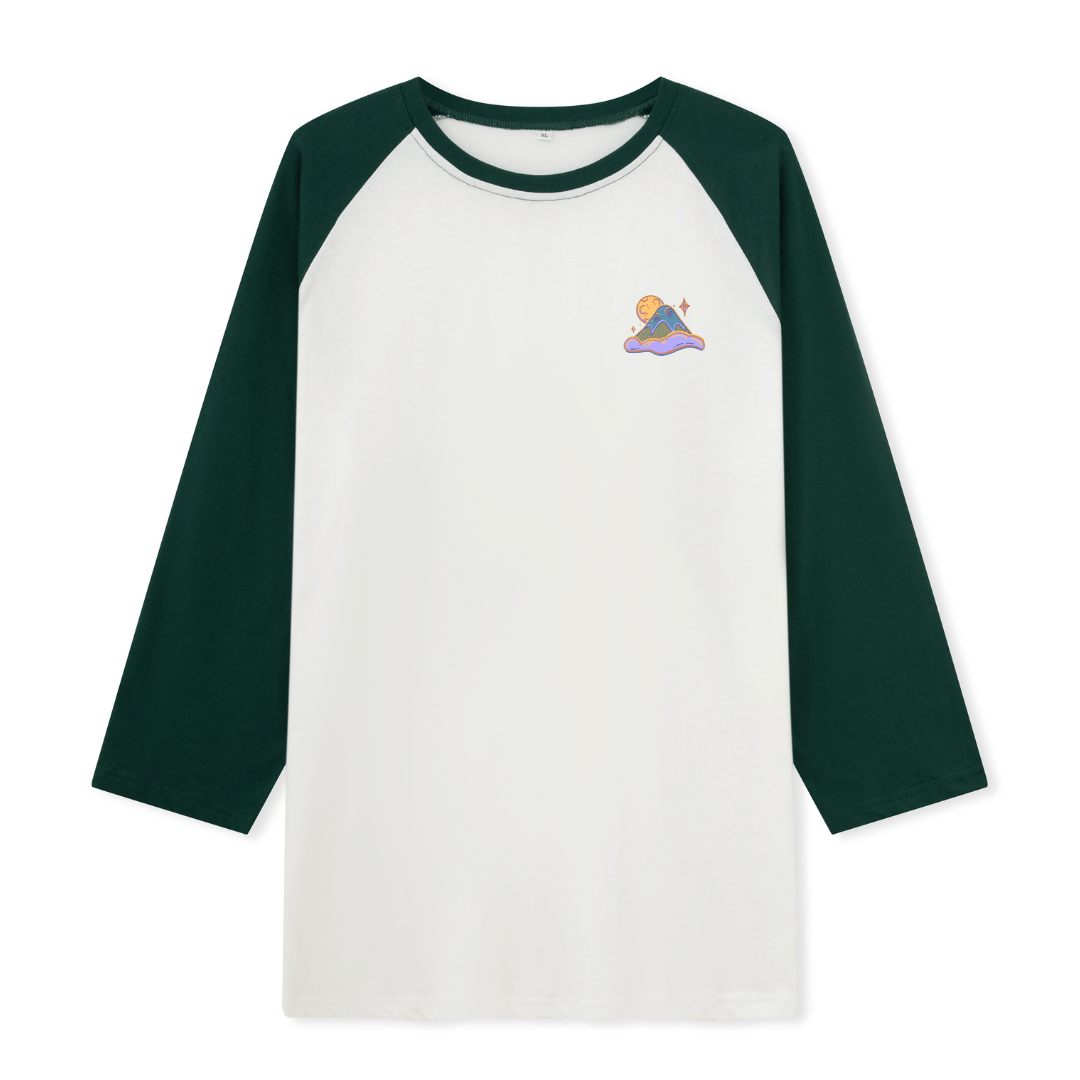 Fairy Tale Halloween Raglan Long Sleeve Top
