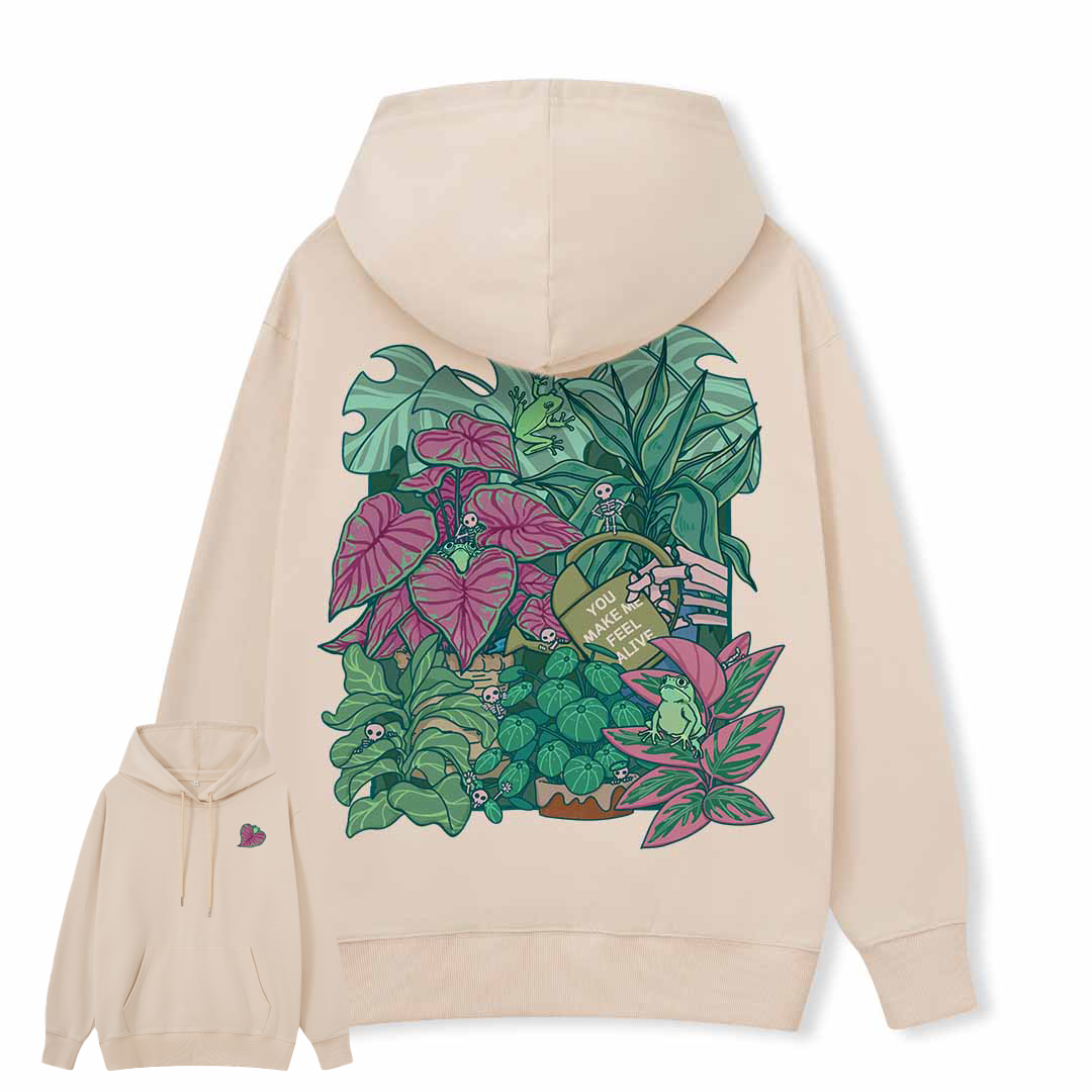 Freeleaf You Make Me Feel Alive Unisex Hoodie