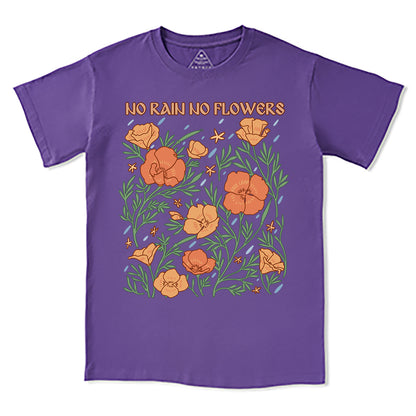 Freeleaf No Rain No Flowers Unisex Tee