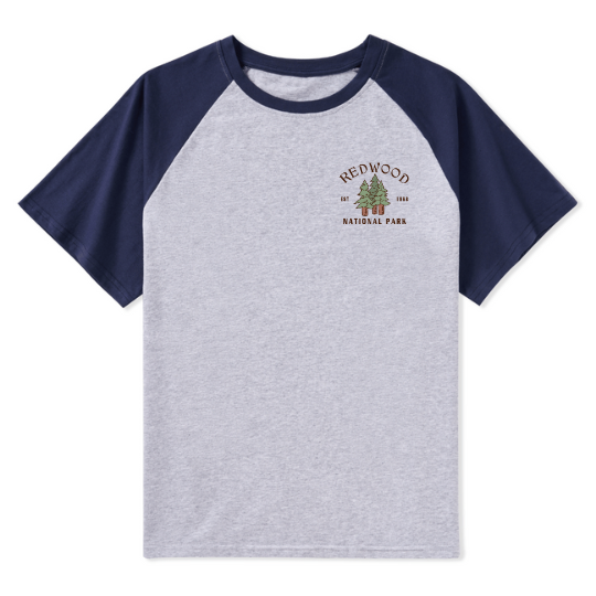 Elk Walk Raglan Short Sleeve Top