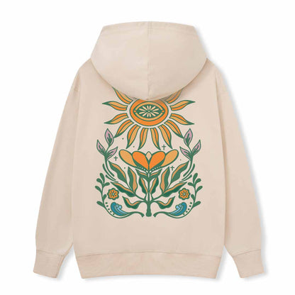 Sunflower Back-printed Hoodie