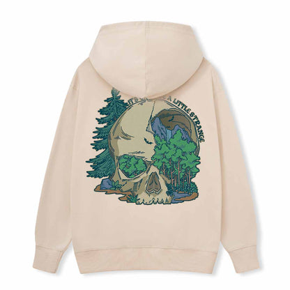 Skull Mountain Back-printed Hoodie