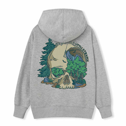Skull Mountain Back-printed Hoodie