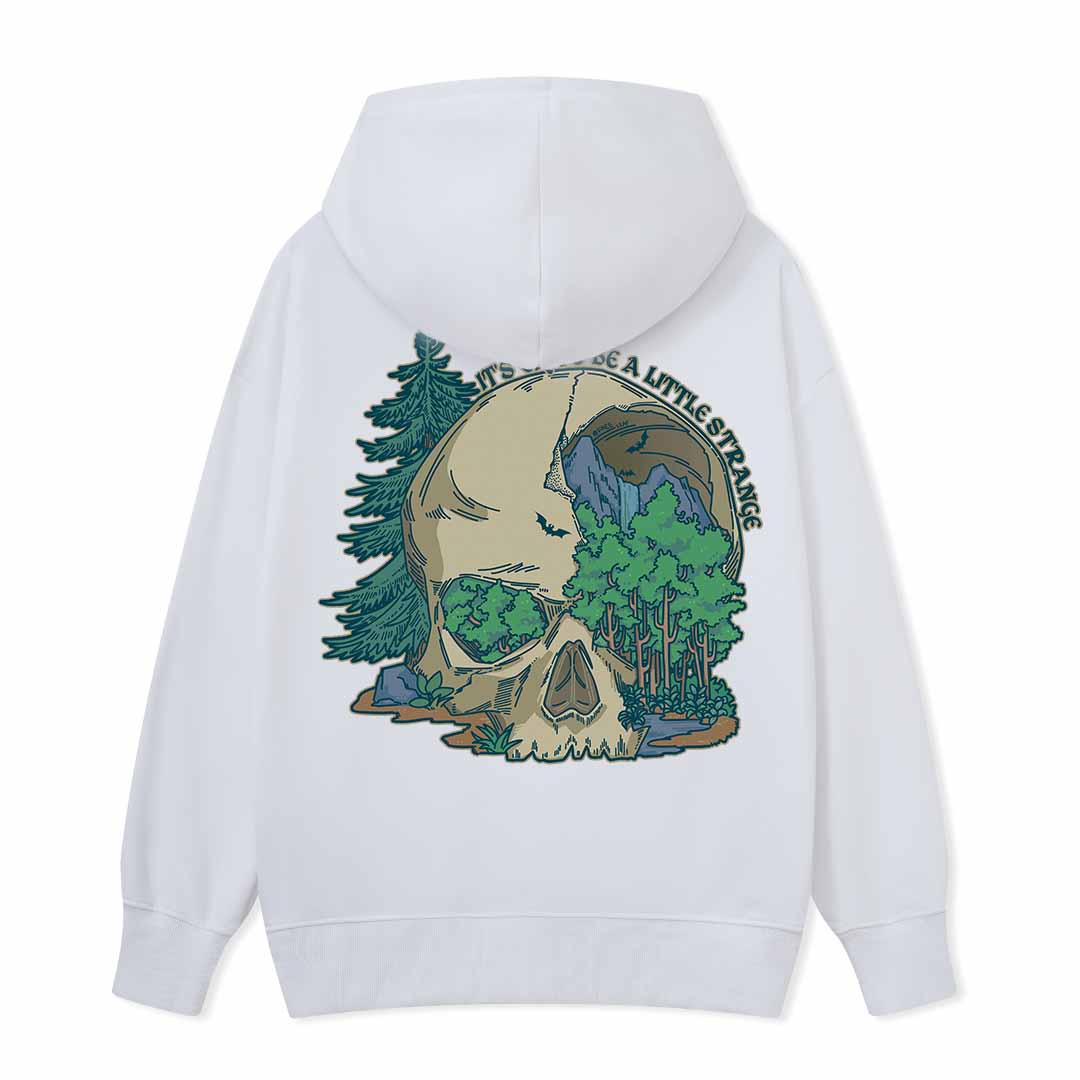 Skull Mountain Back-printed Hoodie