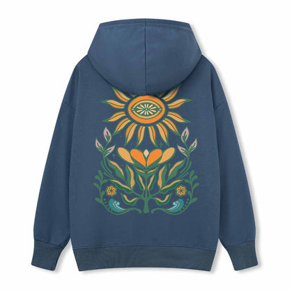 Sunflower Back-printed Hoodie