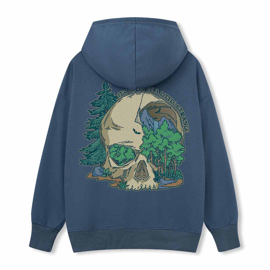 Skull Mountain Back-printed Hoodie