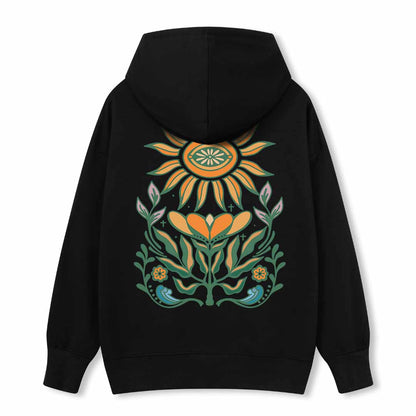 Sunflower Back-printed Hoodie