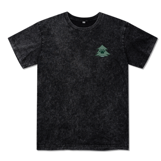 Hiking & Dogs Adventure Washed Tee