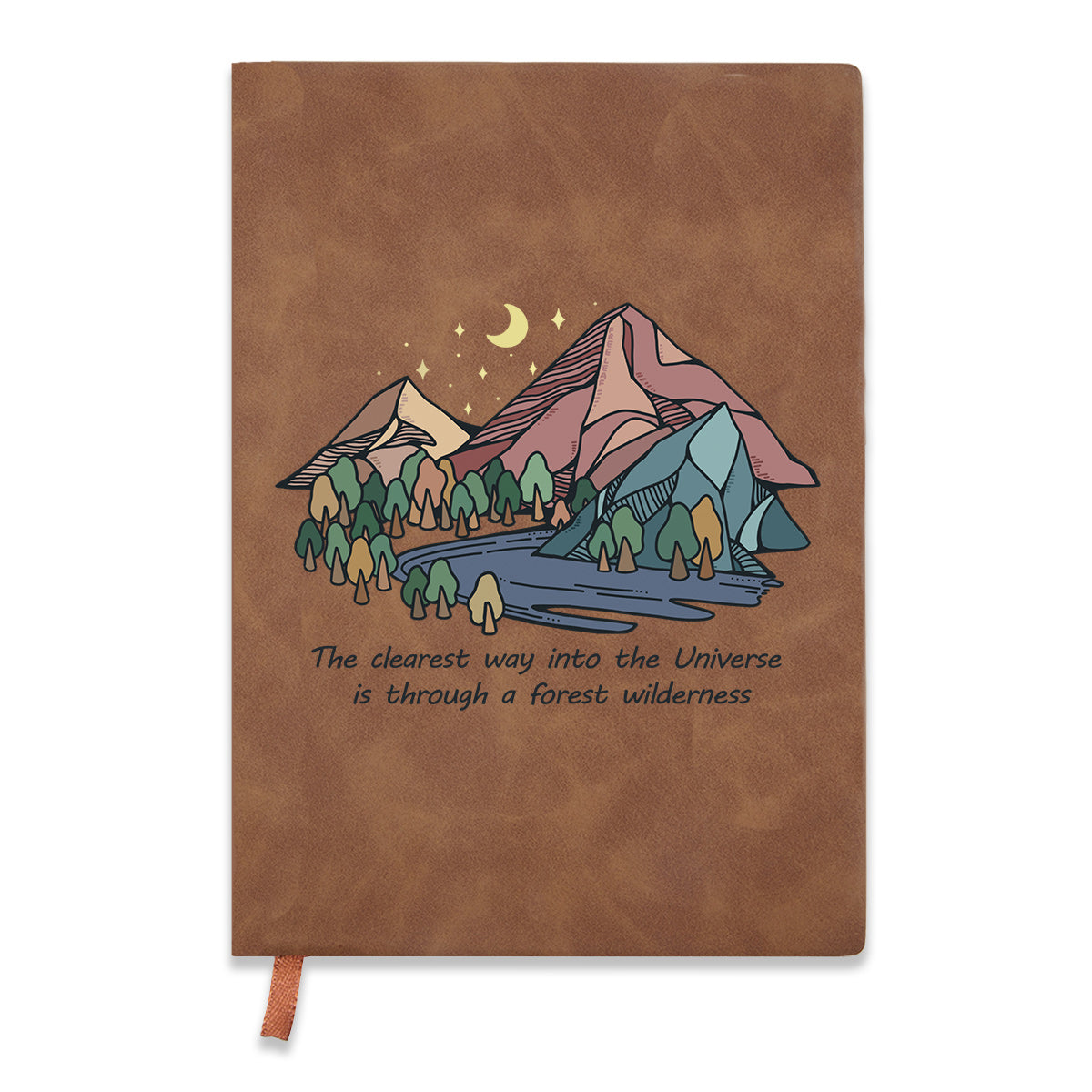 Freeleaf Pathway to the  Universe Leather Journal Notebook