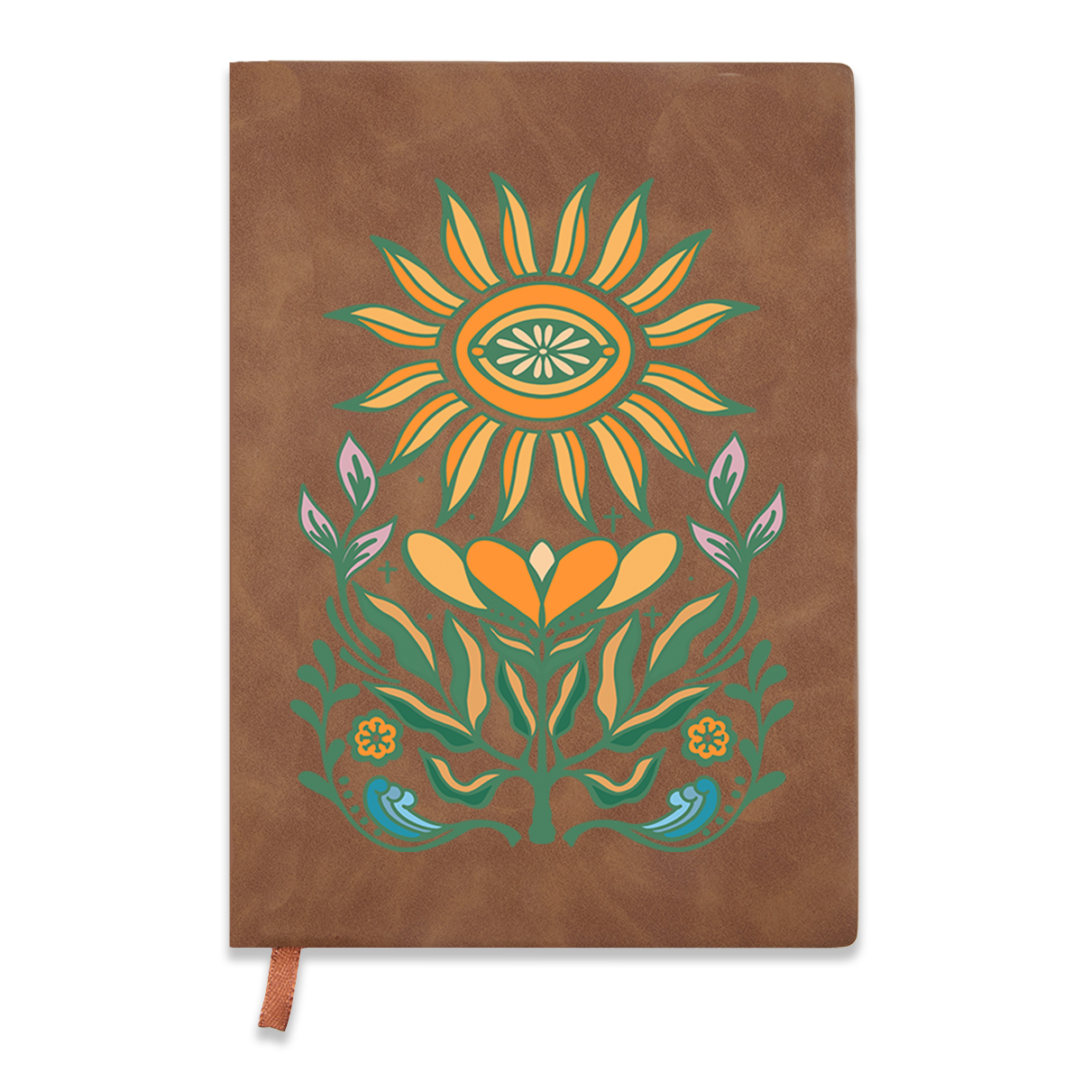 freeleaf-sunflower-vintage-leather-notebook