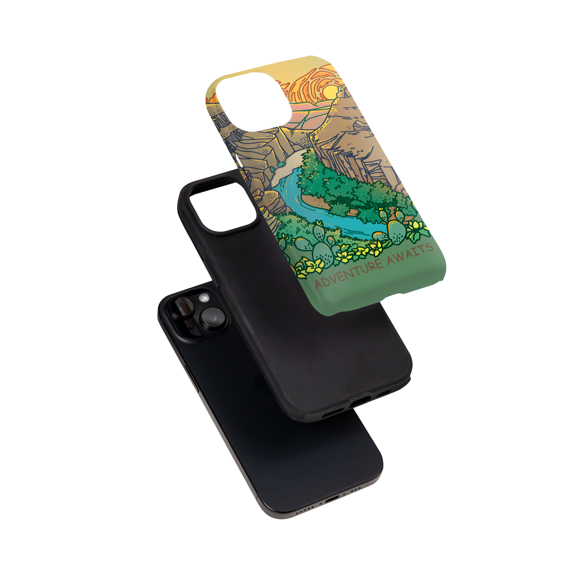 freeleaf-heart-of-adventure-big-bend-national-park-scenic-iphone-case
