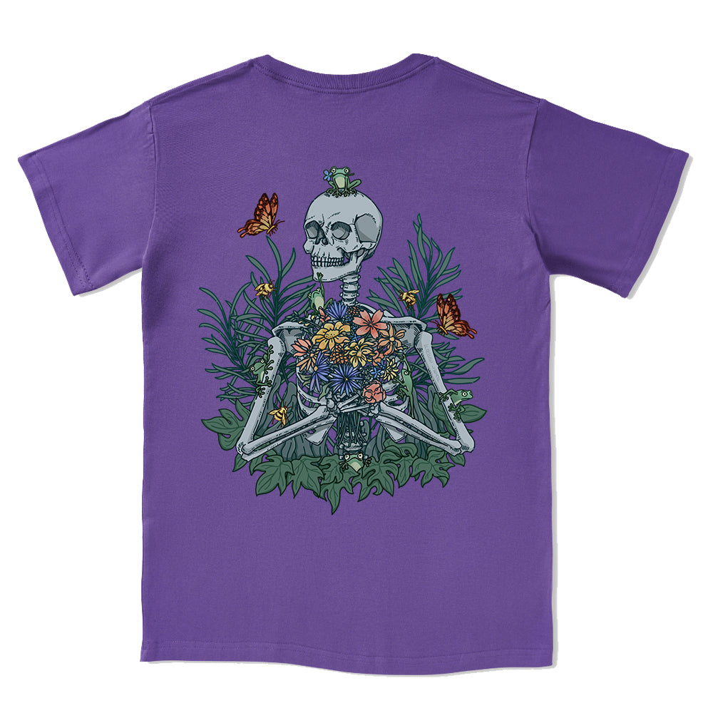 Freeleaf Rebirth in Bloom Camping Unisex Nature Inspired Tee