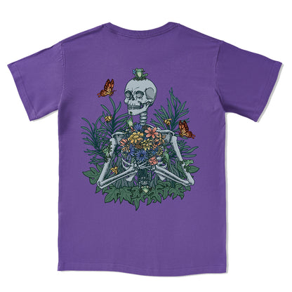 Freeleaf Rebirth in Bloom Camping Unisex Nature Inspired Tee