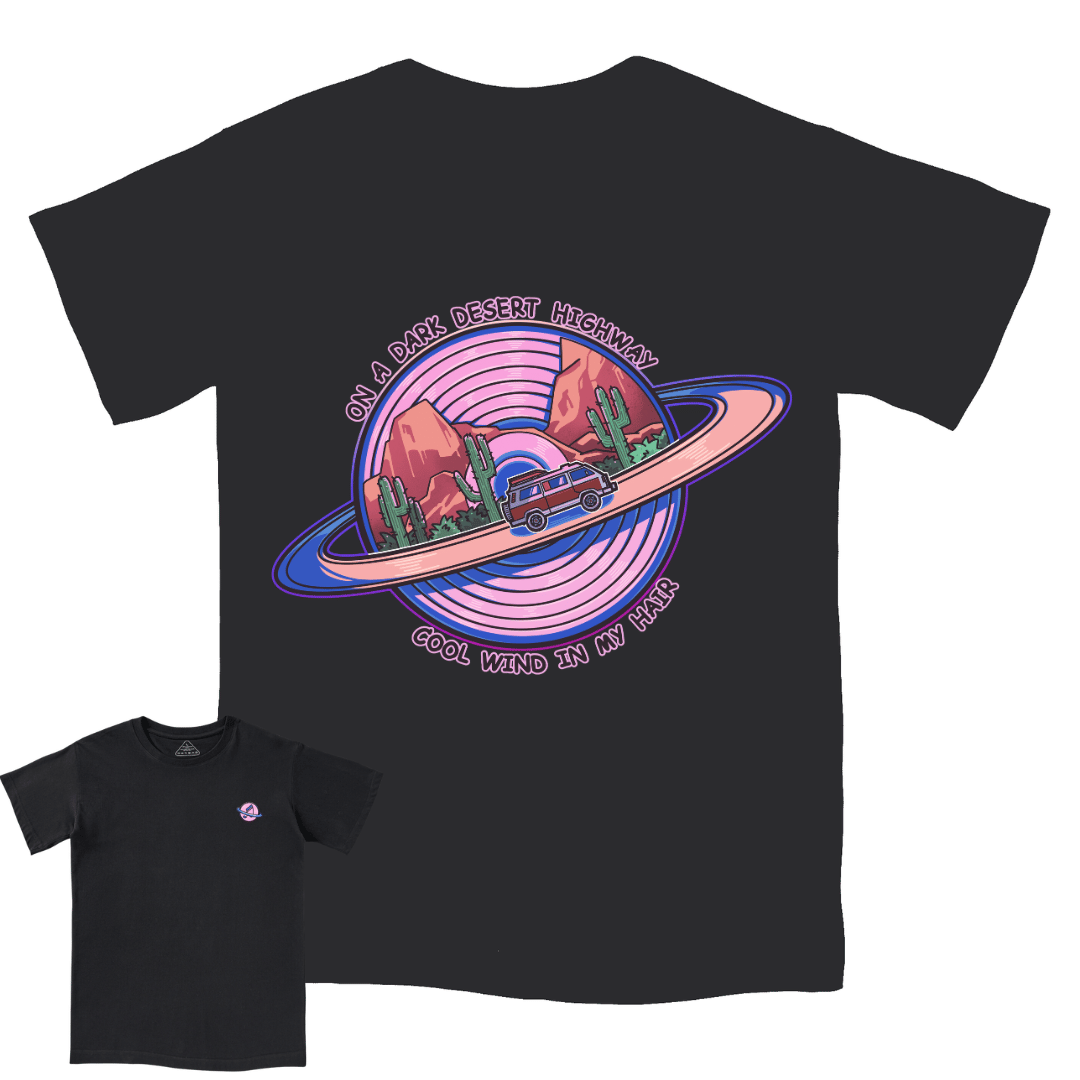 On A Dark Desert Highway Tee