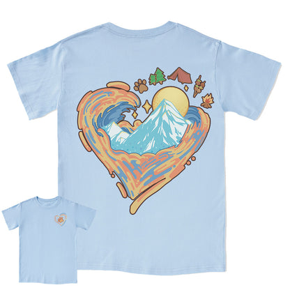 Freeleaf Heart of Wilderness Camping Tee