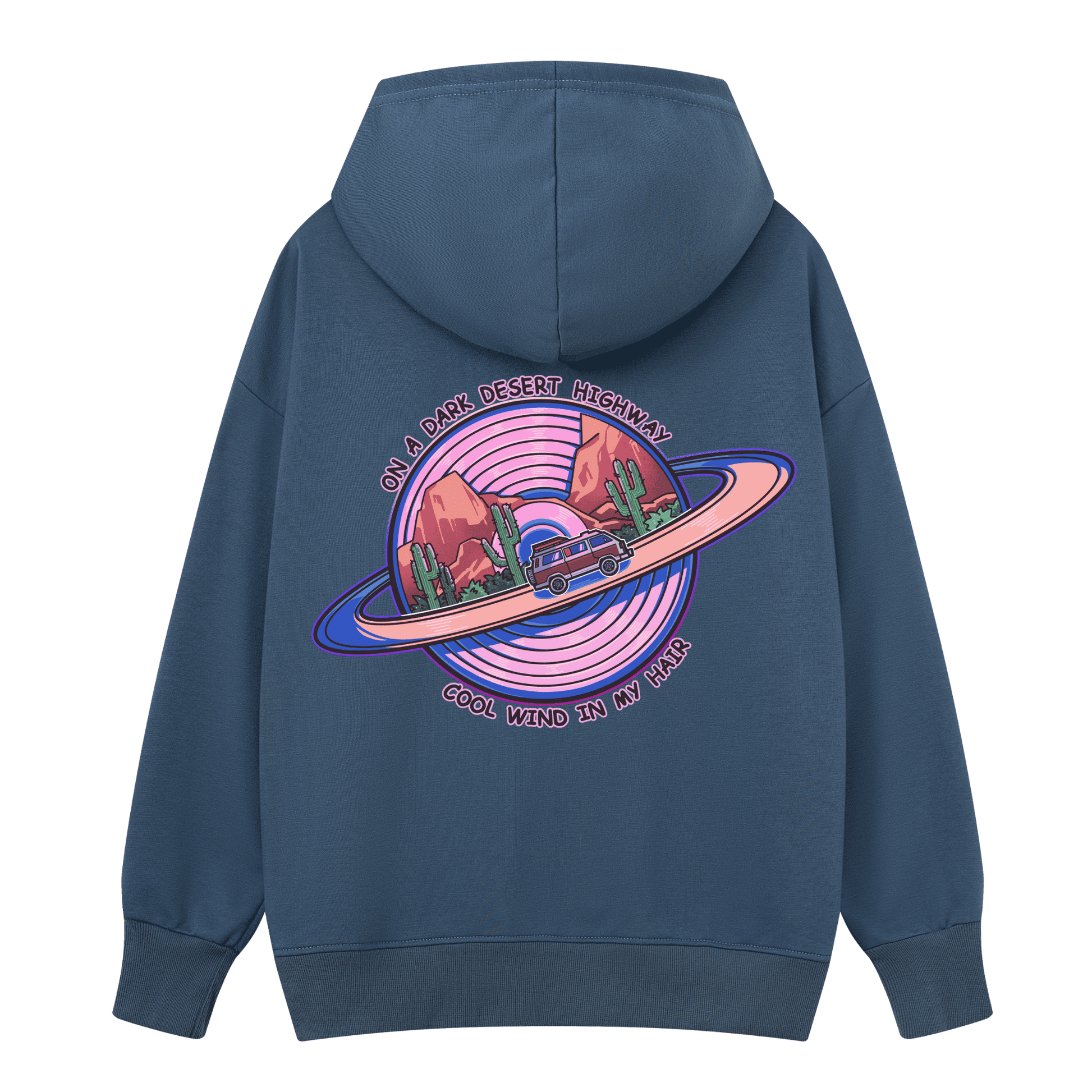 On A Dark Desert Highway Hoodie