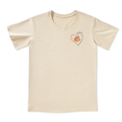 Freeleaf Heart of Wilderness Camping Unisex V-neck Tee