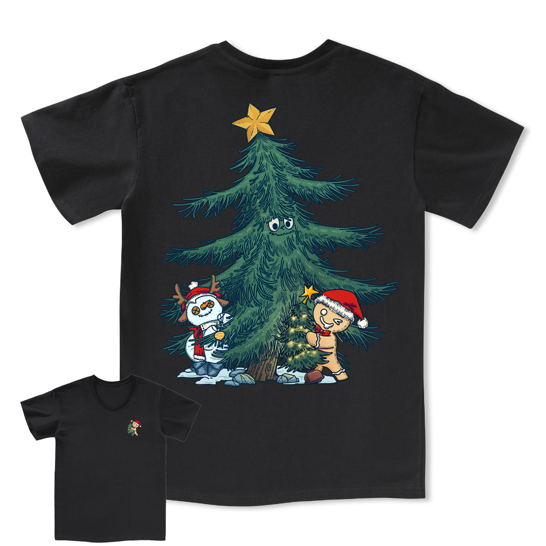 Merry Christmas V-neck Tee