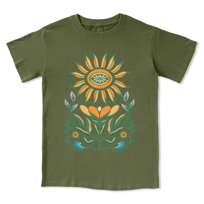 Sunflower Front-print Tee