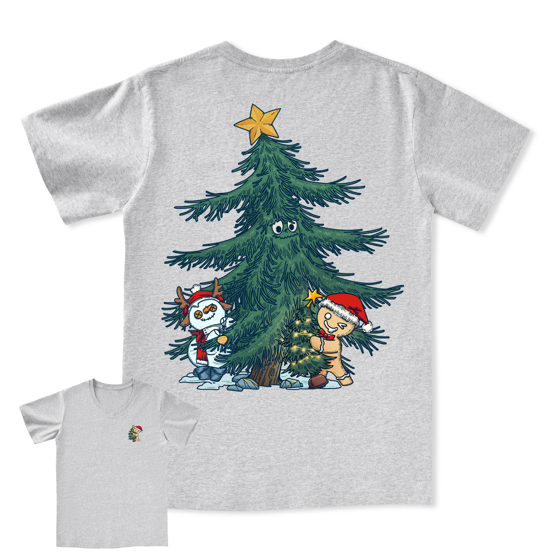 Merry Christmas V-neck Tee