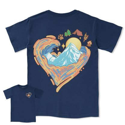 Freeleaf Heart of Wilderness Camping Tee