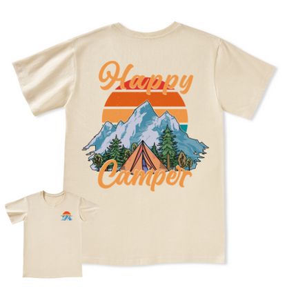 Happy Camper V-neck Tee