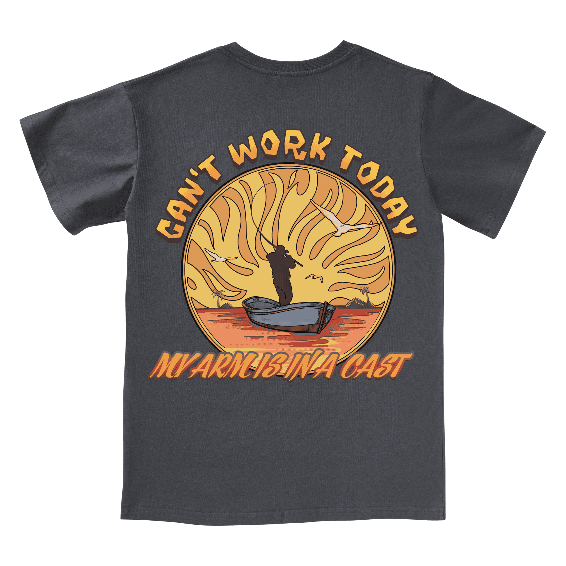 Can't Work Today V neck Tee