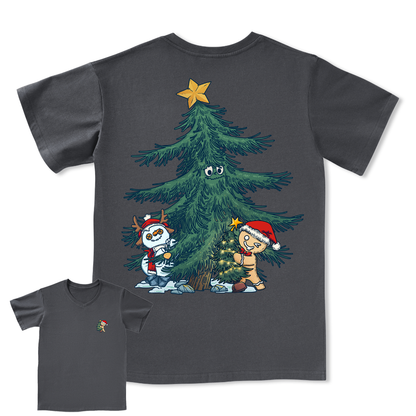 Merry Christmas V-neck Tee