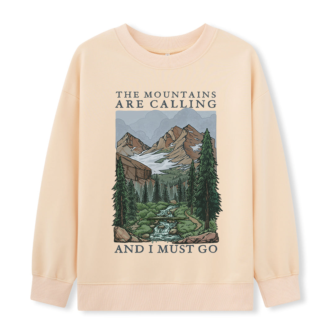 Freeleaf The Mountains Are Calling Unisex Sweatshirt