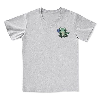 Freeleaf Rebirth in Bloom Unisex Nature Inspired V-neck Tee