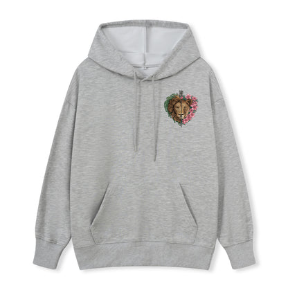 Freeleaf Wild at Heart Love Untamed Unisex Back-printed Hoodie