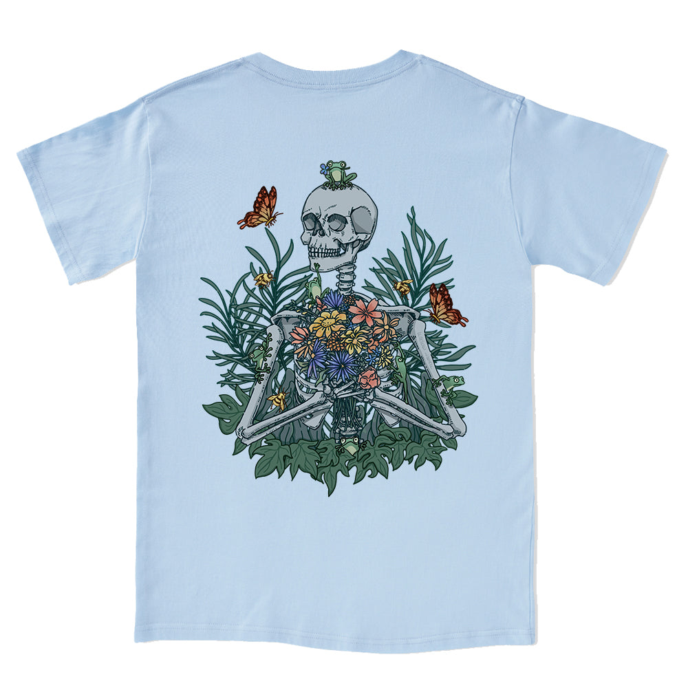 Freeleaf Rebirth in Bloom Camping Unisex Nature Inspired Tee