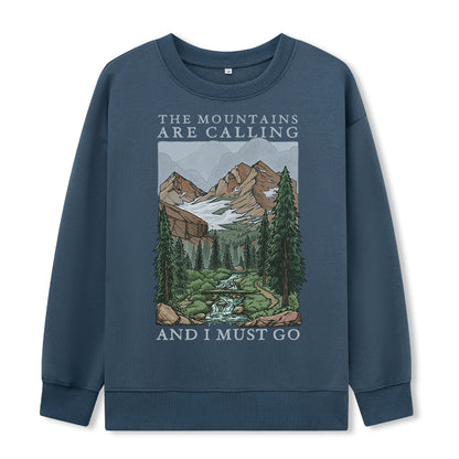 Freeleaf The Mountains Are Calling Unisex Sweatshirt