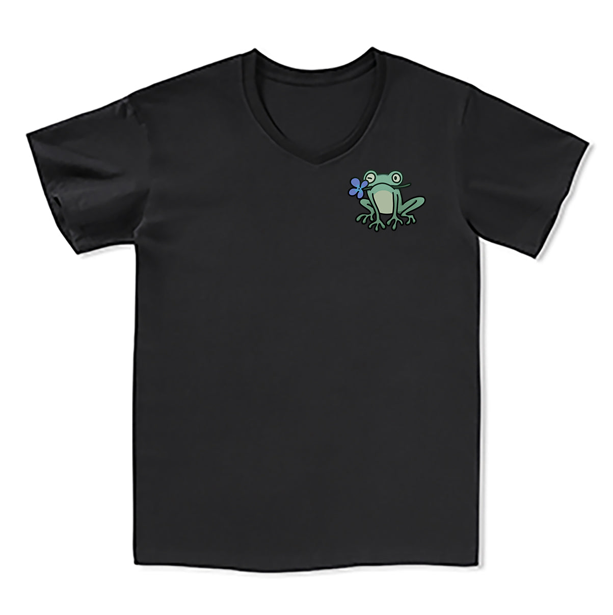 Freeleaf Rebirth in Bloom Unisex Nature Inspired V-neck Tee