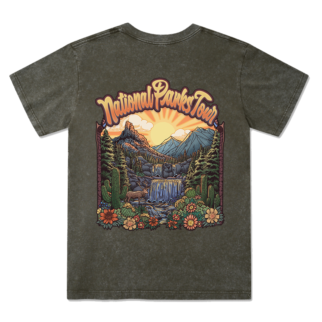 National Parks Tour Washed Tee