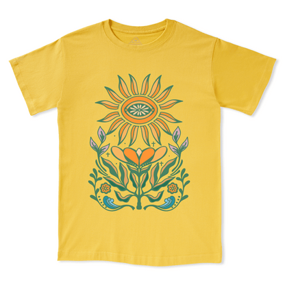 Sunflower Front-print Tee
