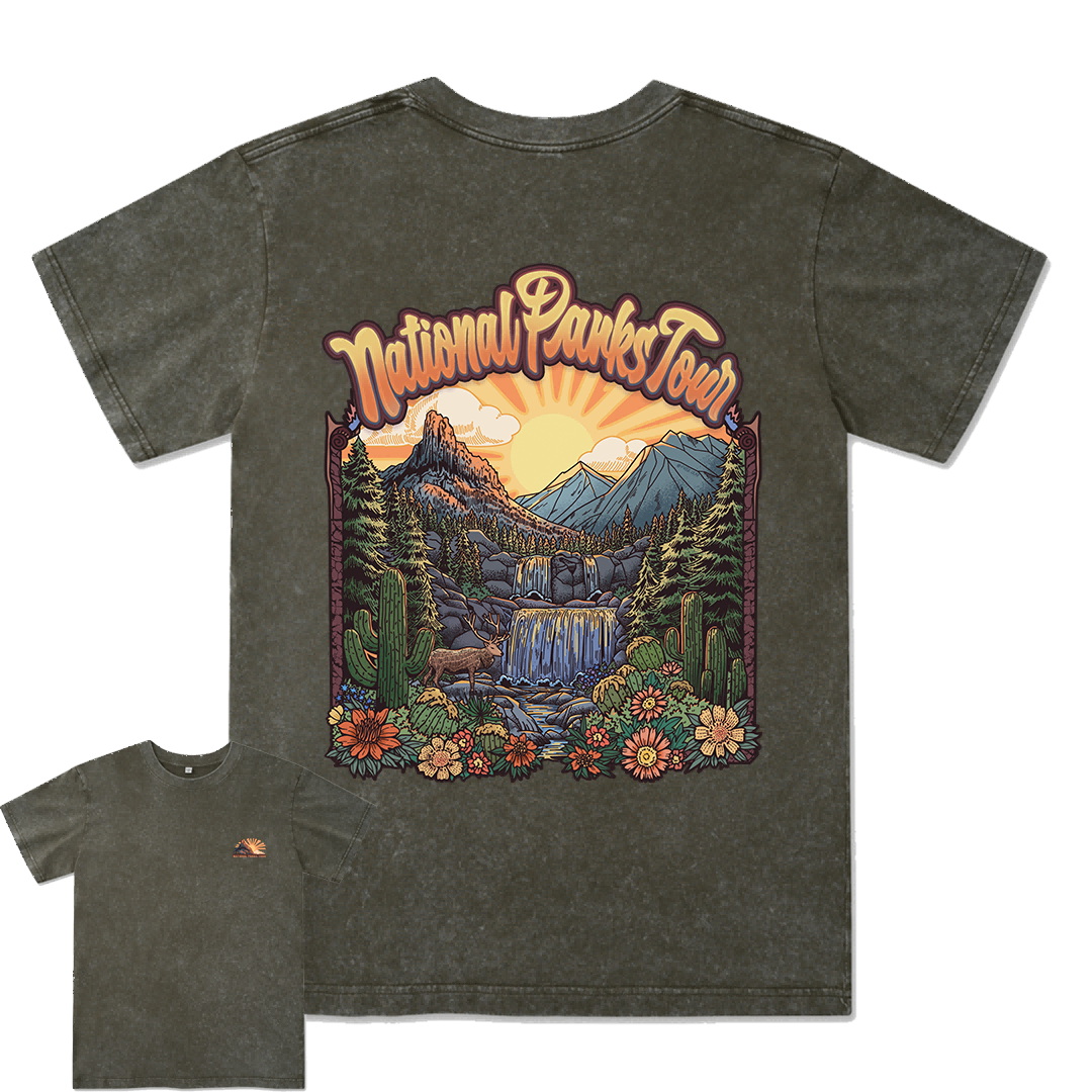 National Parks Tour Washed Tee