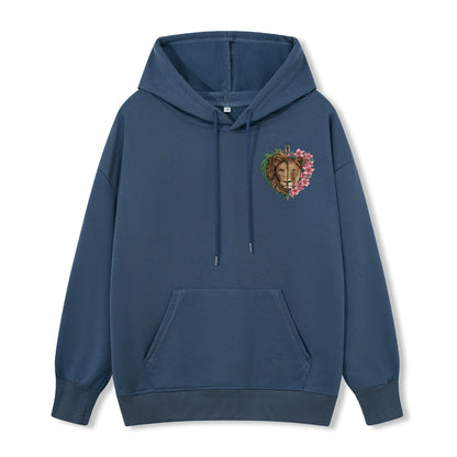 Freeleaf Wild at Heart Love Untamed Unisex Back-printed Hoodie