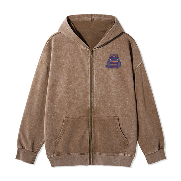 freeleaf-go-hiking-with-music-unisex-fleece-full-zip-hoodie