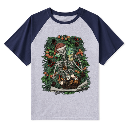 freeleaf-infinite-fun-time-front-printed-raglan-short-sleeve-top